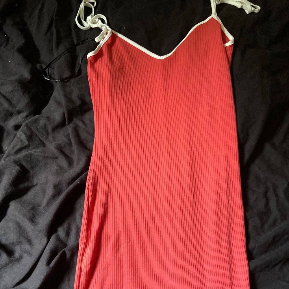Salmon Tight Dress